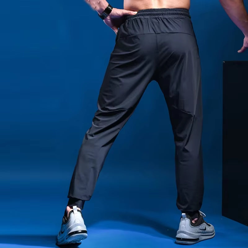 Sports Running Pants Men'S Breathable Fitness Sweatpants