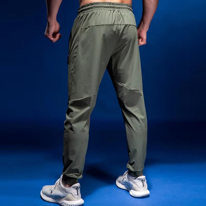 Sports Running Pants Men'S Breathable Fitness Sweatpants