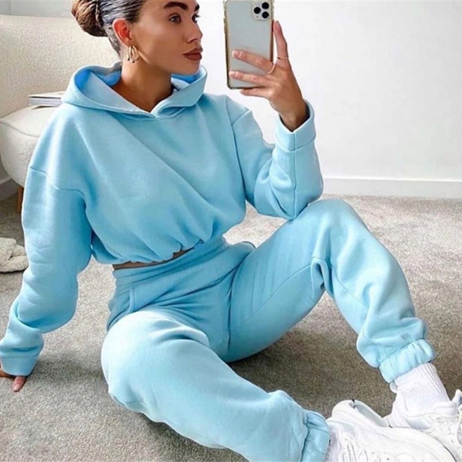 Jogging Suits for Women 2 Piece Tracksuits