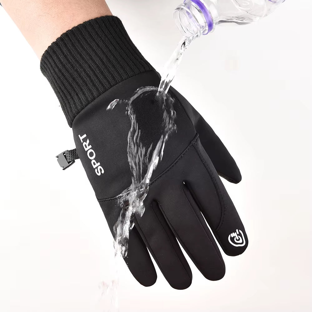 Winter Waterproof Men'S Gloves