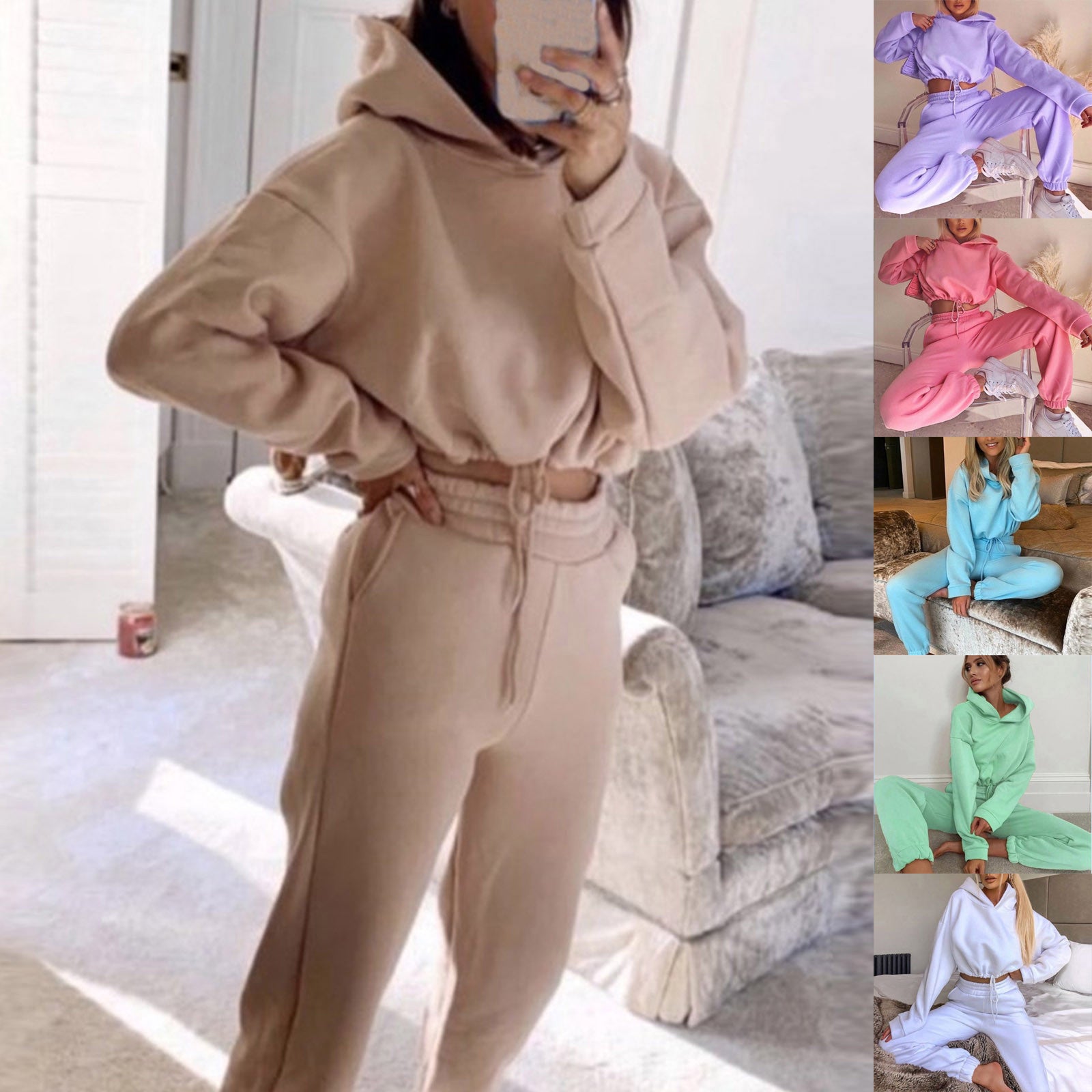Jogging Suits for Women 2 Piece Tracksuits