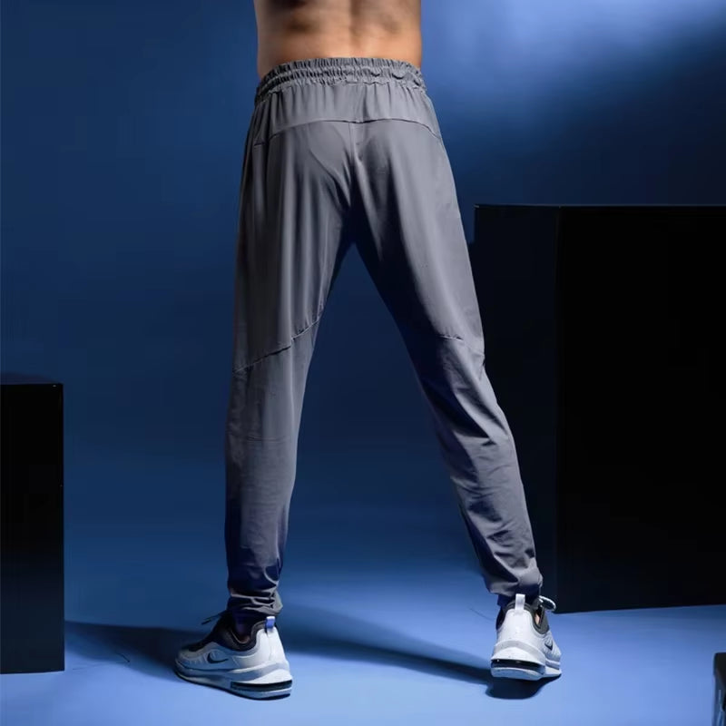 Sports Running Pants Men'S Breathable Fitness Sweatpants