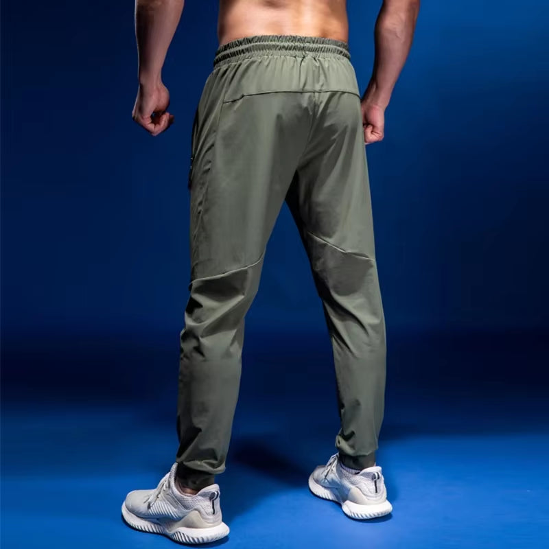 Sports Running Pants Men'S Breathable Fitness Sweatpants