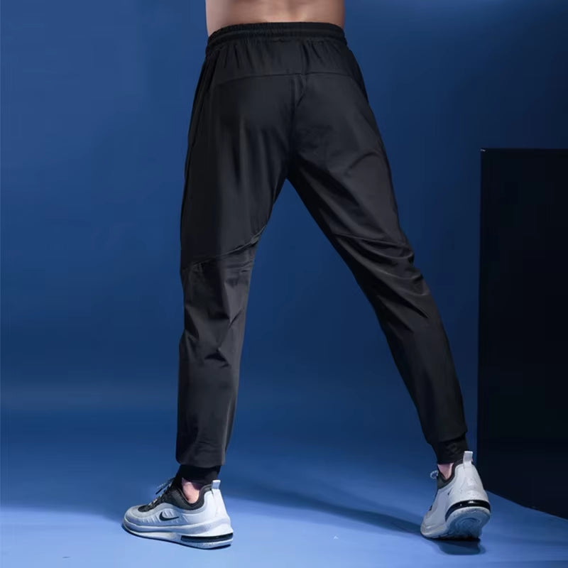 Sports Running Pants Men'S Breathable Fitness Sweatpants