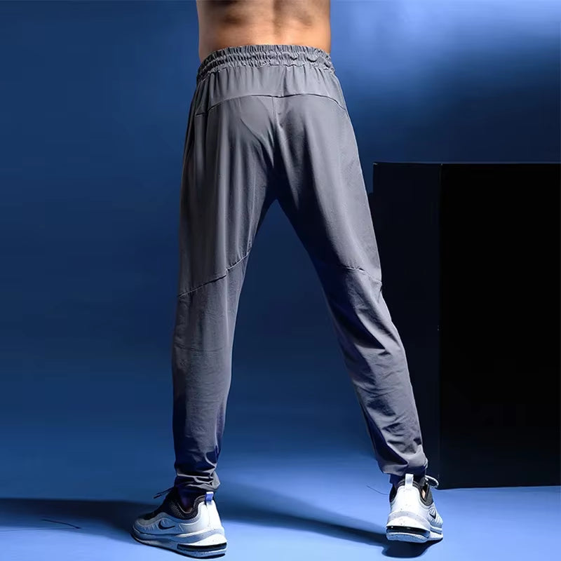 Sports Running Pants Men'S Breathable Fitness Sweatpants